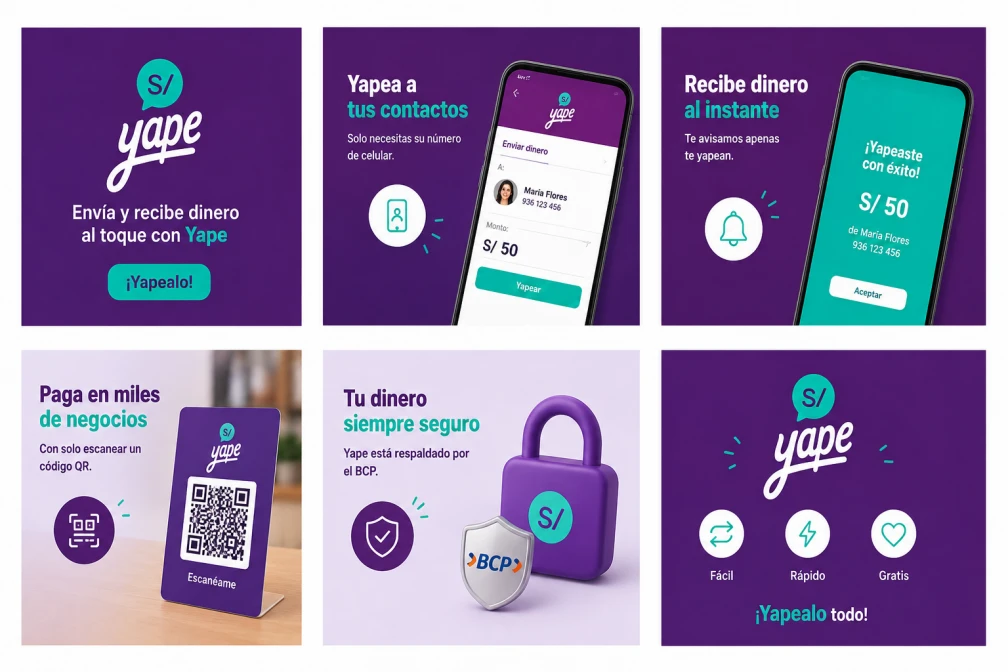 Apuestas con Yape en Perú con depósito desde celular para una casa de apuestas