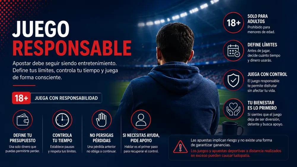 Juego responsable y control de tiempo y dinero en apuestas