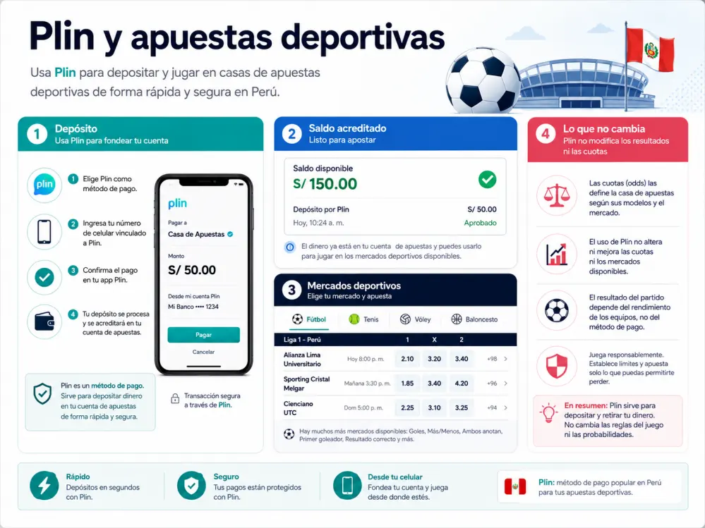 Apuestas con Plin en Perú