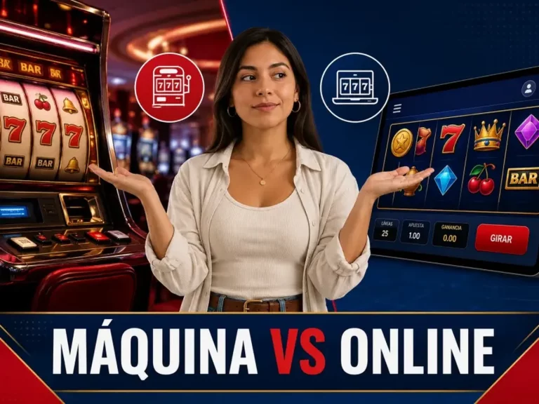 Comparación entre máquinas tragamonedas físicas y tragamonedas online